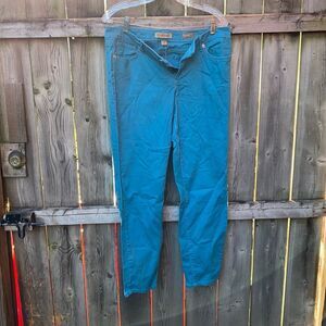 Nine West teal jeans sz. 12